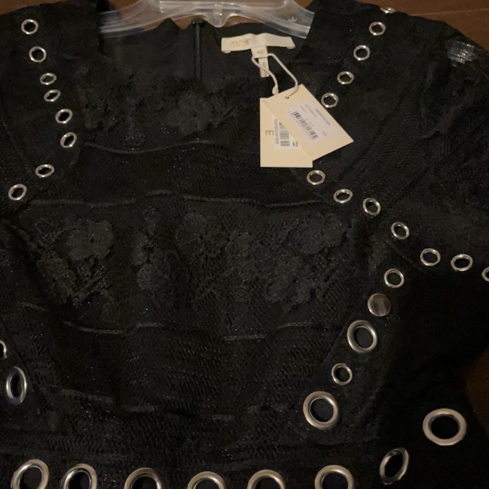 Beautiful retro sheik MAJE black dress for any occasion NWT - Picture 4 of 7